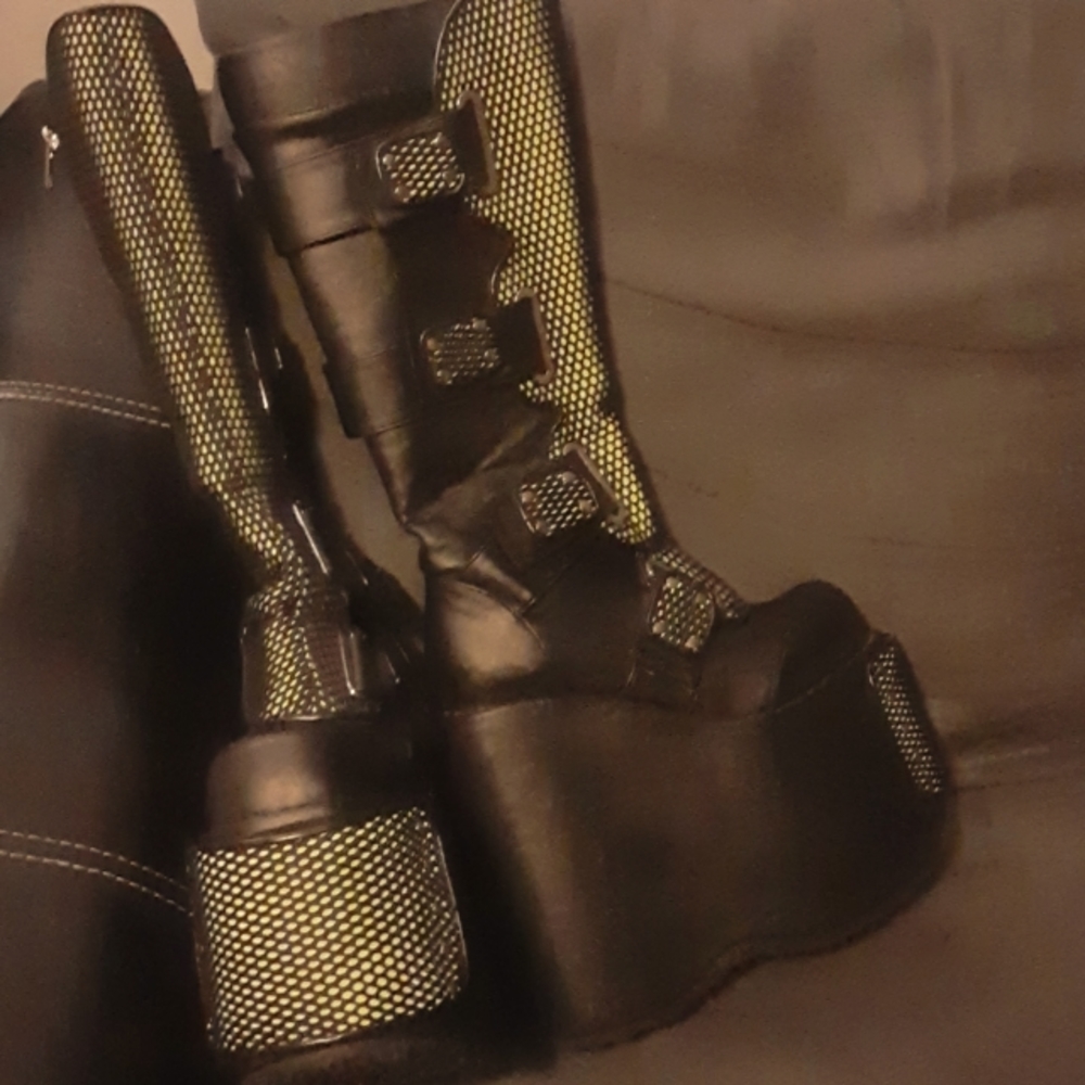 Demonia Platform Boots